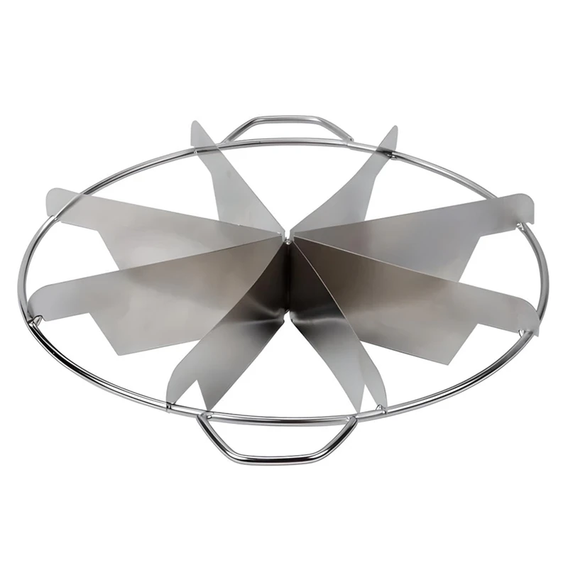 Резак для пирога из нержавеющей стали 8 ломтиков резак создает красивые