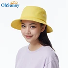 Летняя женская Солнцезащитная шляпа OhSunny с большими полями, складывающаяся, моющаяся, богемная, пляжная шляпа, кепка, уличная
