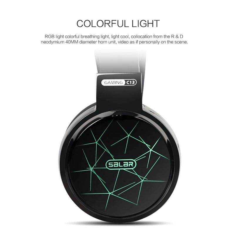 Игровая гарнитура проводная Salar C13