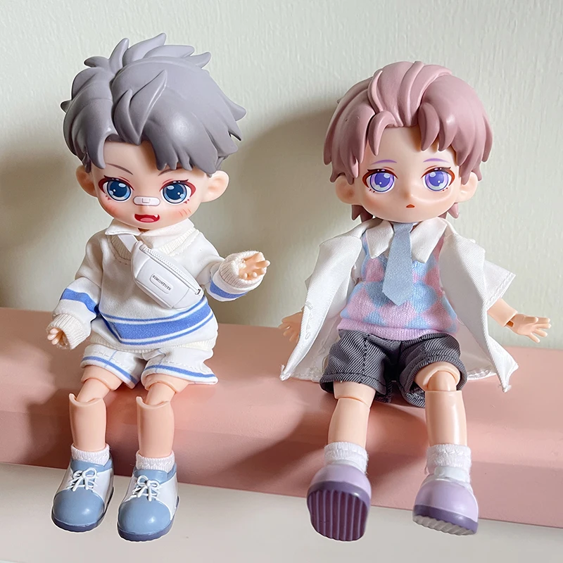 Paterson мужская школьная серия Bjd глухая коробка Kawaii 12 очков аниме фигурка модель