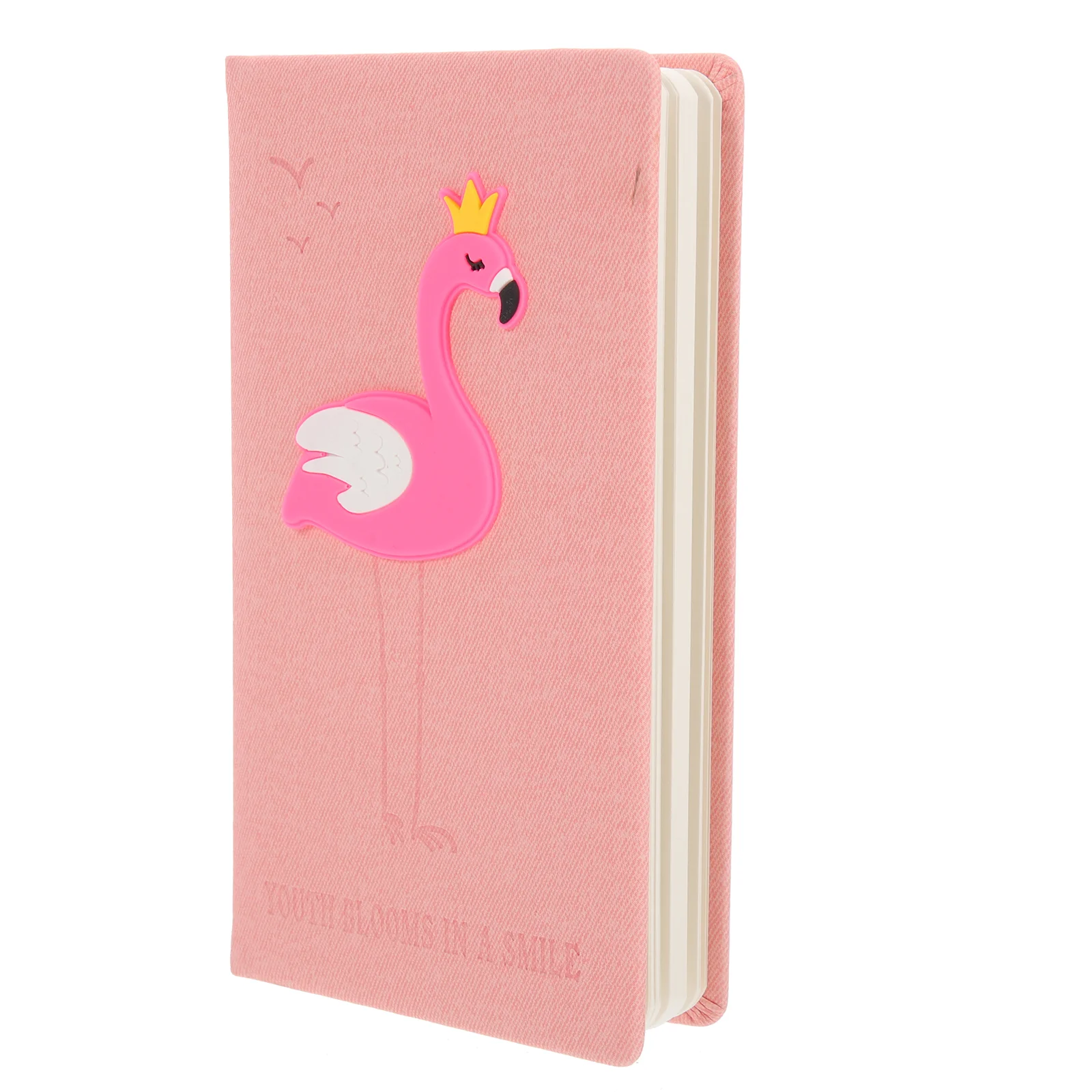 

Portable Notebook Office Flamingo Animal Notebooks Students Writing Notepad