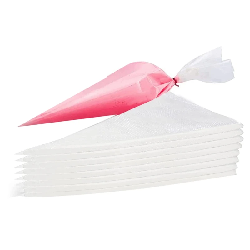 

Piping Bags Disposable - 100 Pcs 14 Inch Pastry Piping Bags, for Cream Icing Frosting, Cookie Cake Decorating Supplies
