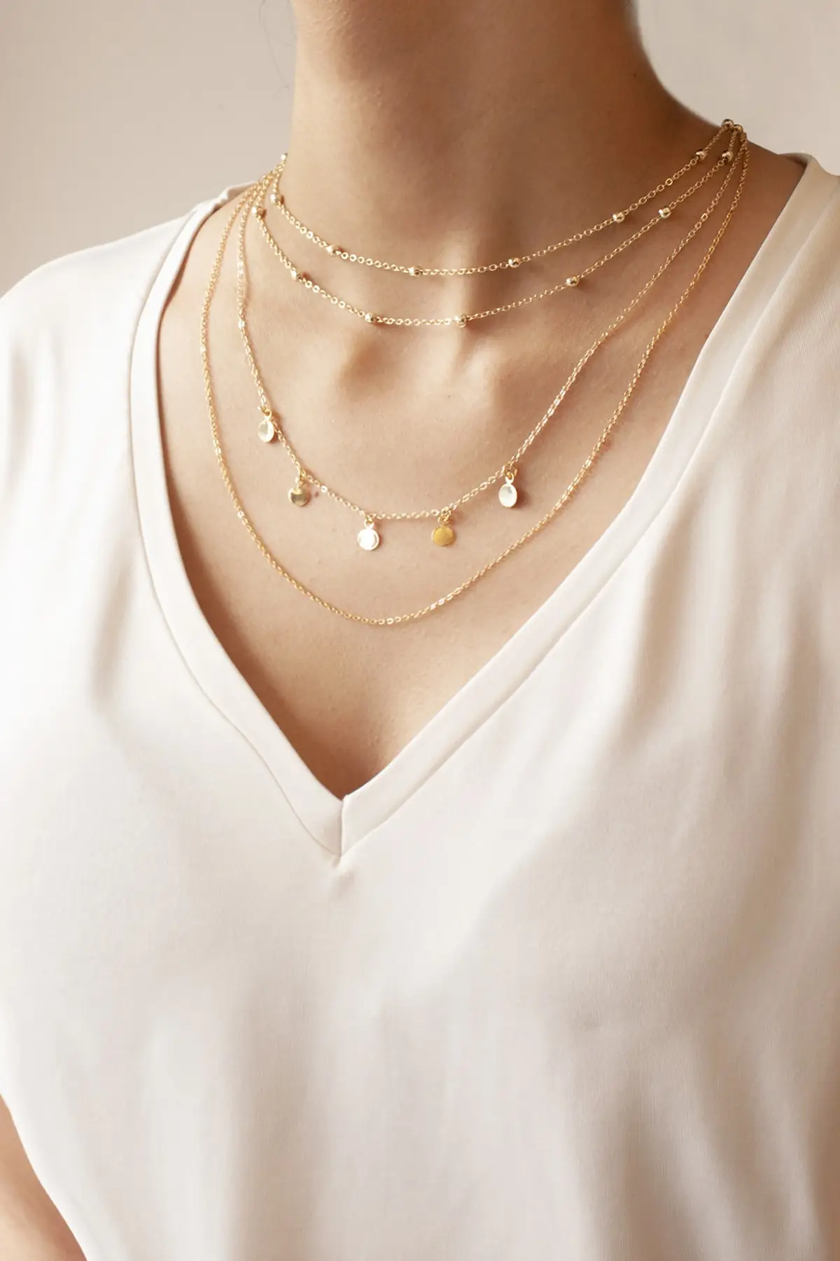 

Женские аксессуары-ожерелье-дизайн-длинный тройной шик-стильный-Мода 2021-Повседневное использование-подарок