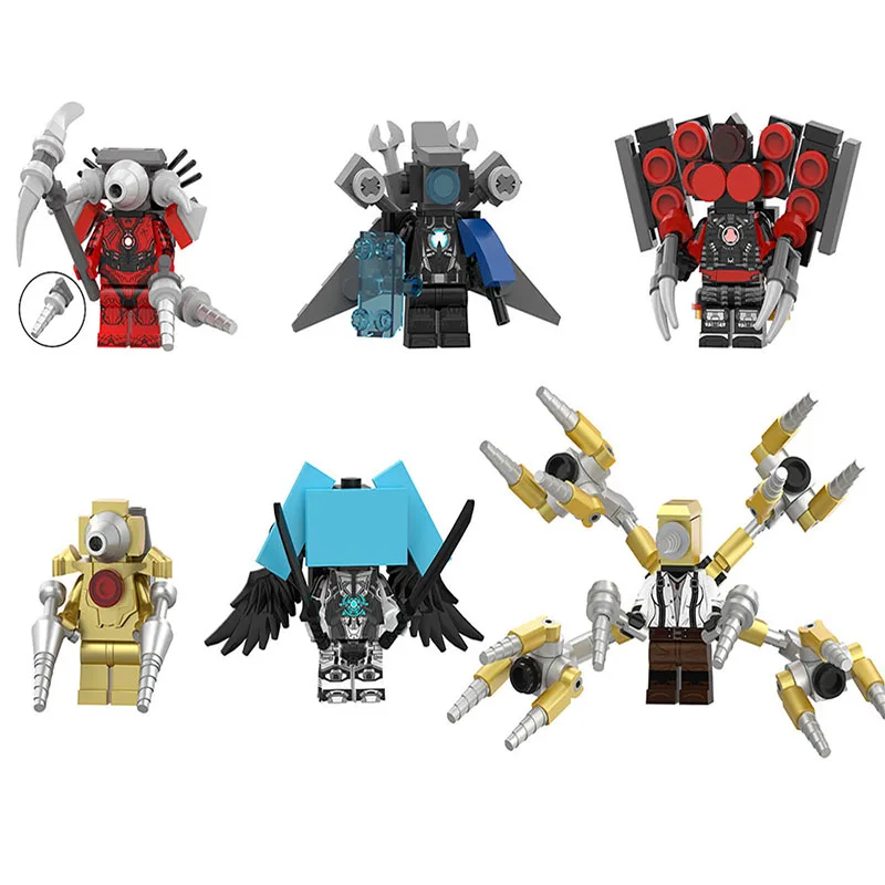 Мини-статуэтки Skibidi