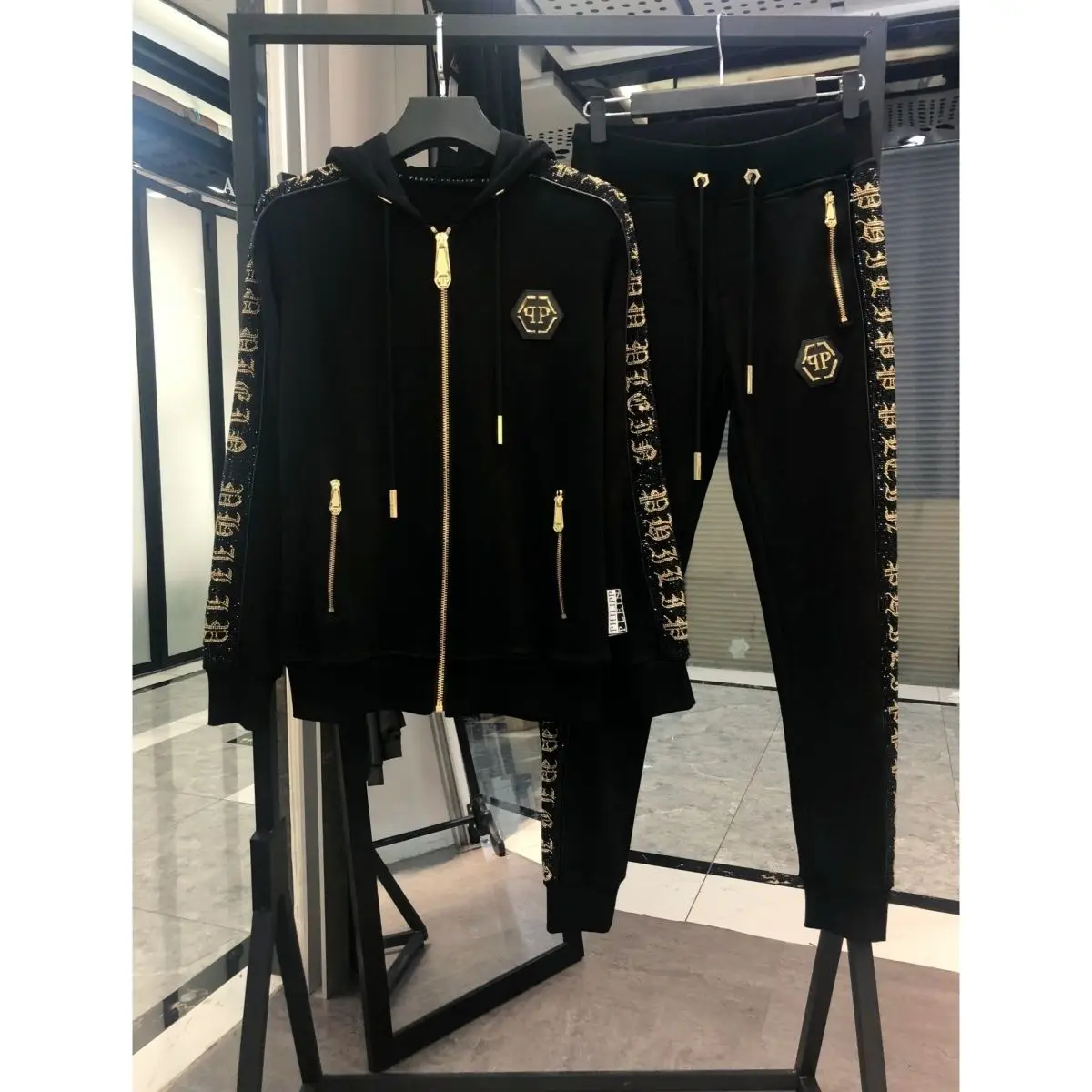 Мужской костюм спортивная рубашка спортивные брюки комплект из двух предметов