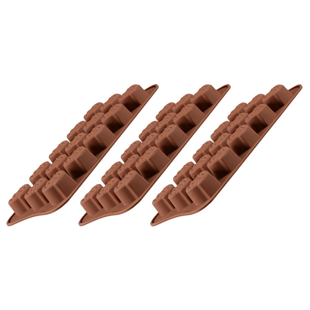 3 шт. милые формы для печенья Корона силиконовые мыла антипригарные конфеты