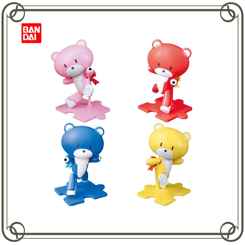 Оригинальная Сборная модель Bandai GUNDAM для бойцов HGBF HGPG BEARGGUY Ⅲ маленькая GGUY, экшн-фигурка, модель, милые подарки для детей