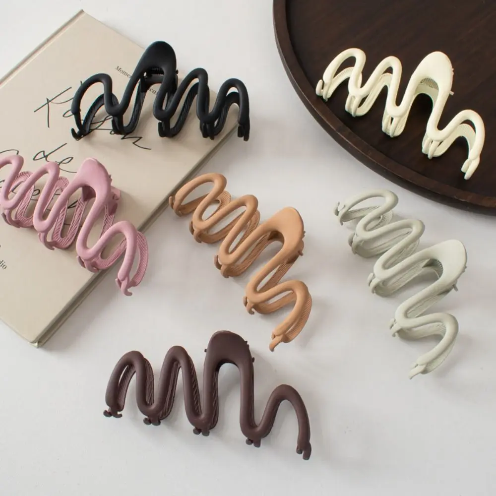 

Fashion Hair Accessories Girls Frosted Alloy Hair Crab Hair Claws Hair clip Women Hairpins