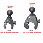 Небольшой или большой крепкий коготь крепление для мотоцикла, велосипеда, рукоятка для крепления на рельсах 1,5 дюйма, удлинитель для экшн-камеры Gopro