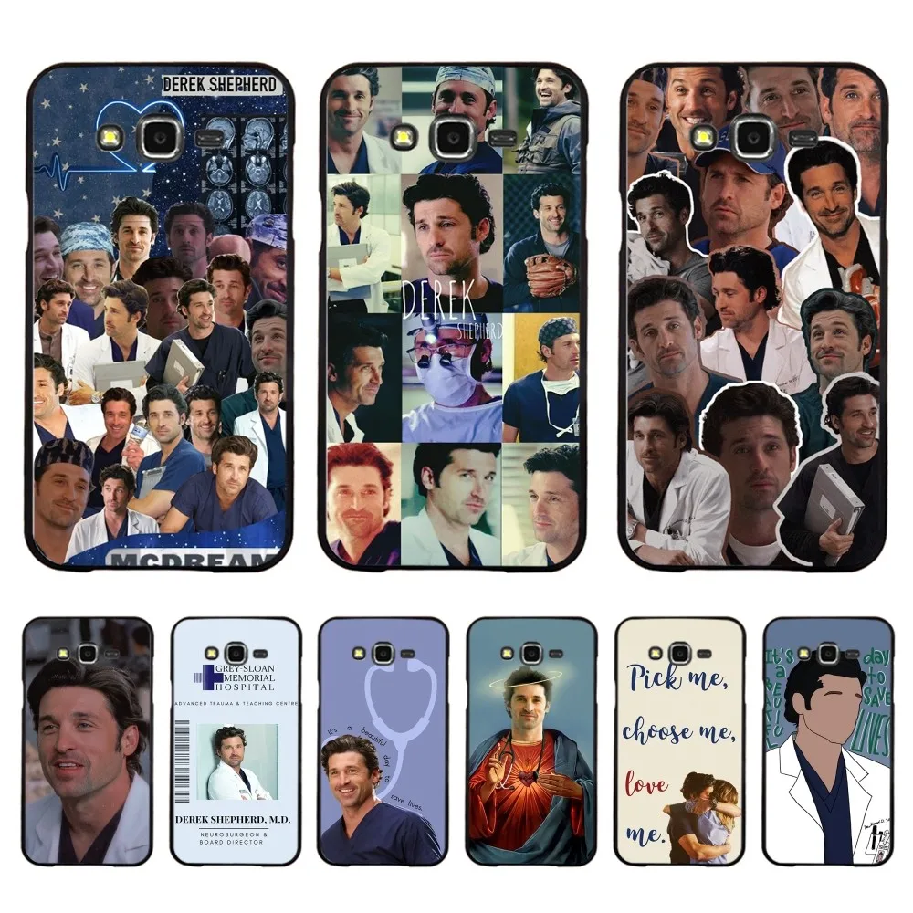 Чехол для телефона Derek Shepard Grey Anatomy Samsung J 7 Plus 7core J7 Neo J6 Prime J4 J5 Mobile Cover