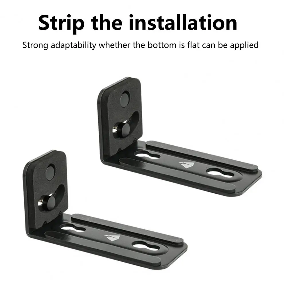 Soundbar Holder Fine Workmanship Soundbar Mount Stand Universal Sound Bar Wall Mount Storage Bracket for Living Room