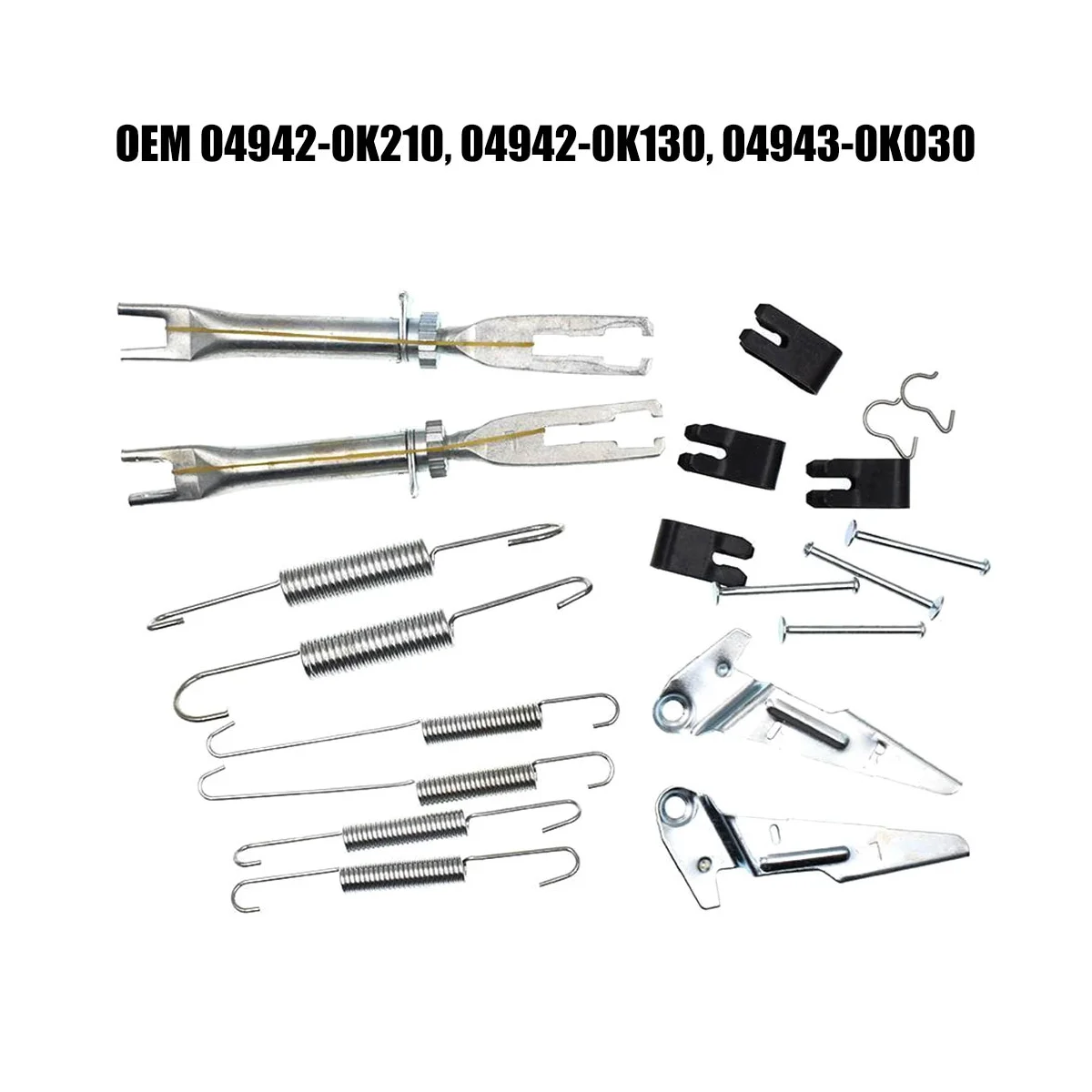 Комплект деталей и регулятора тормозной колодки для Toyota Hilux GGN25 KUN26 4X4 Ute 2005-2015