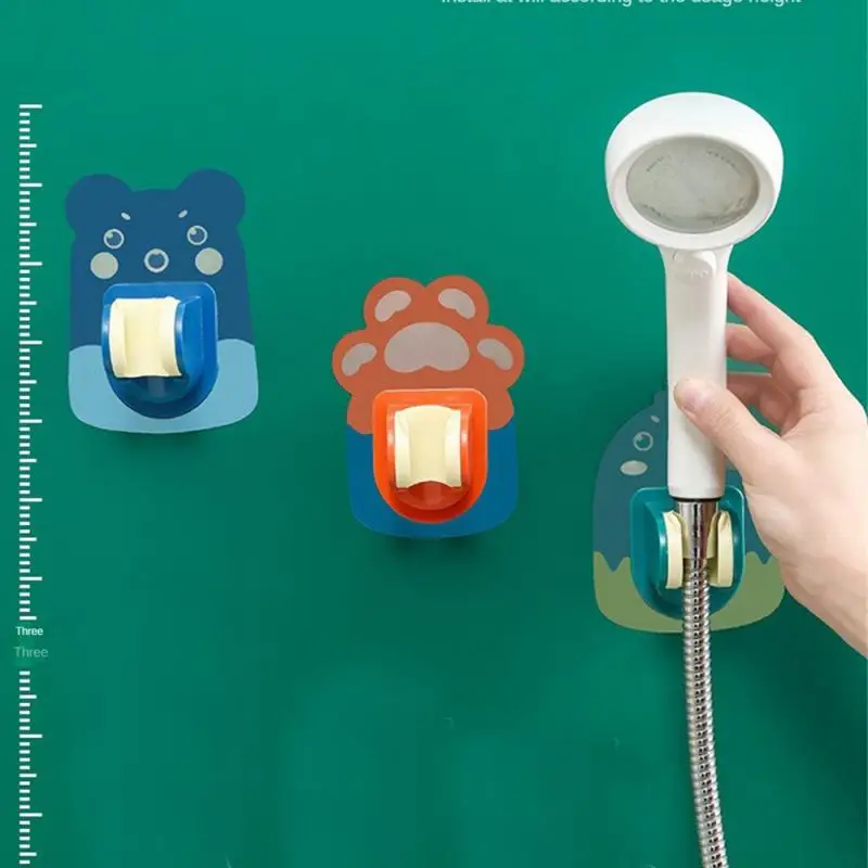 

Кронштейн для душа без гвоздей клейкая насадка для душа для ванной фиксированная большая несущая способность вращающаяся Пряжка Регулируемый угол вверх и вниз