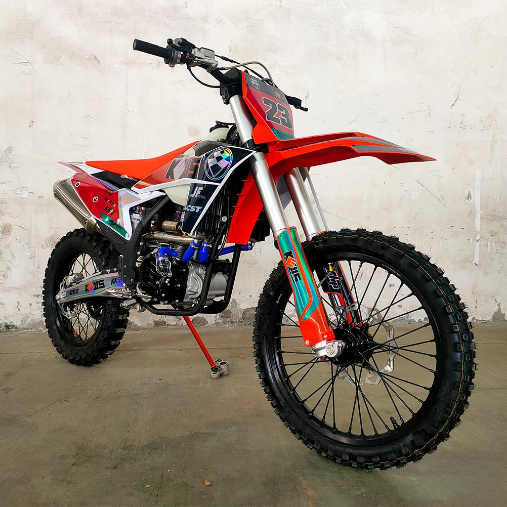 Четырехтактный двигатель KEWS K23 CBS300 Мотокросс мотоцикл 300 куб. См