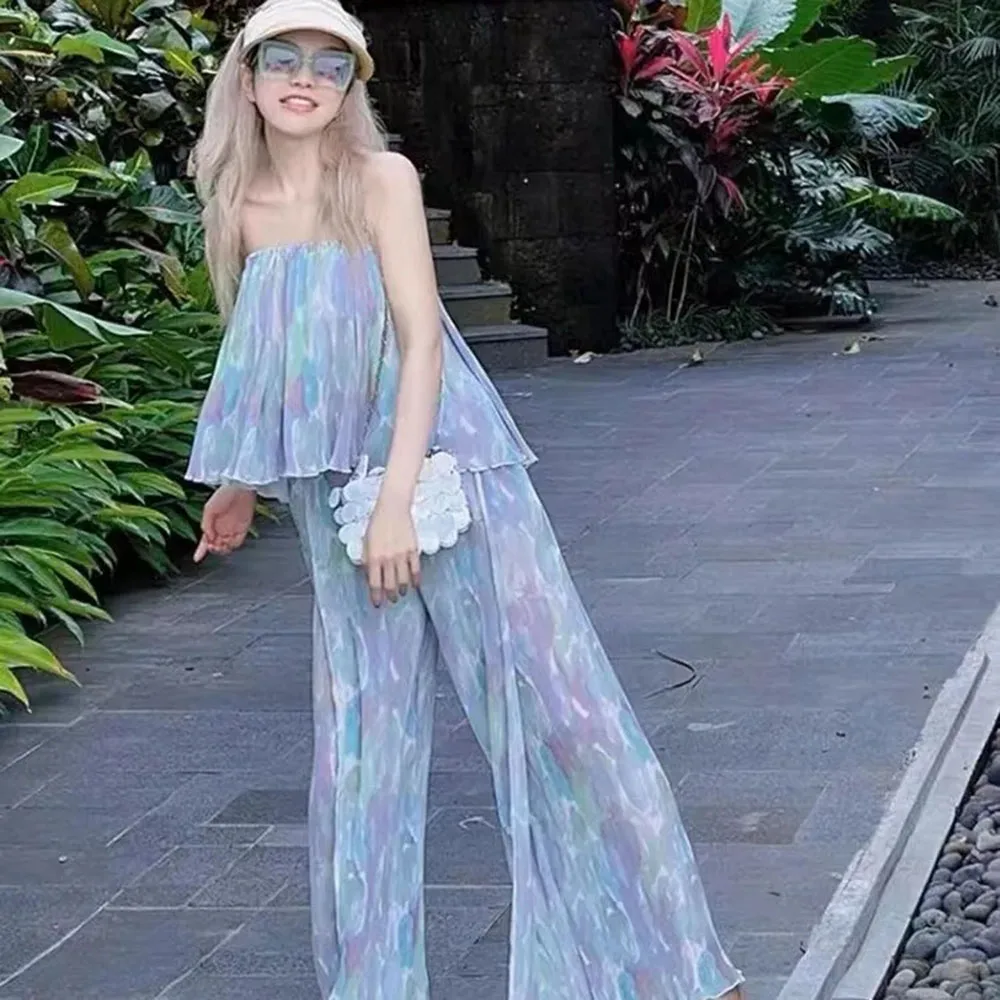 Новинка 2024 костюм Спайс для Девушки мечты красочная цветочная кофта складные