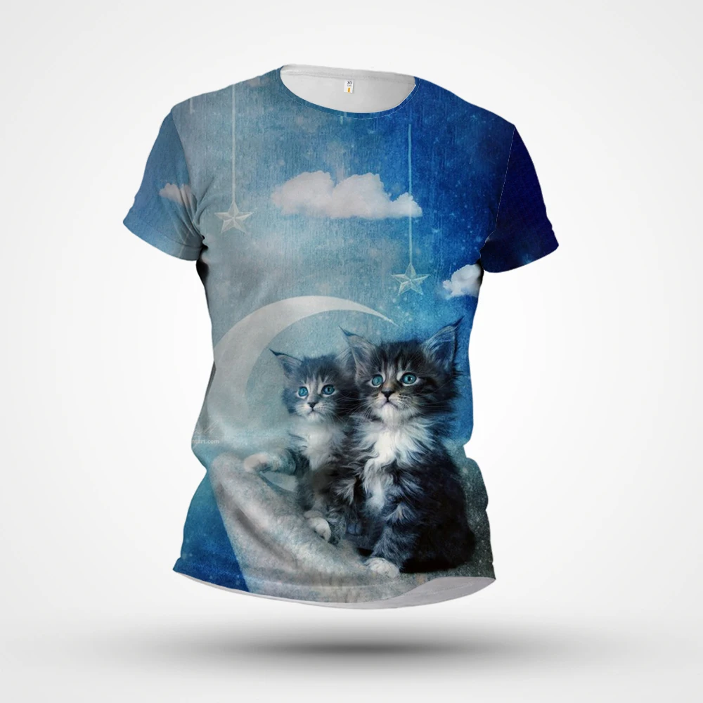 

2023 Printed Fun Children's T-shirt Summer Top Boys/Girls Short Sleeve Clothing Casual Baby T-s