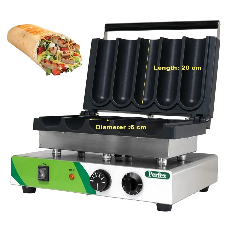 Электрические 5-рулочные тостеры и сэндвичники