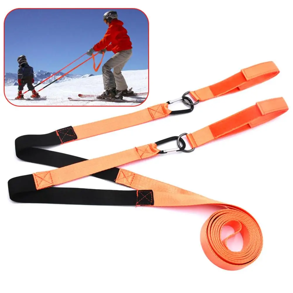 

Ski Safety Training Belt Skating Traction Trainer Anti-falling Chest Harness Traction Skiing Rope Strap Safety Buckles With X6f8