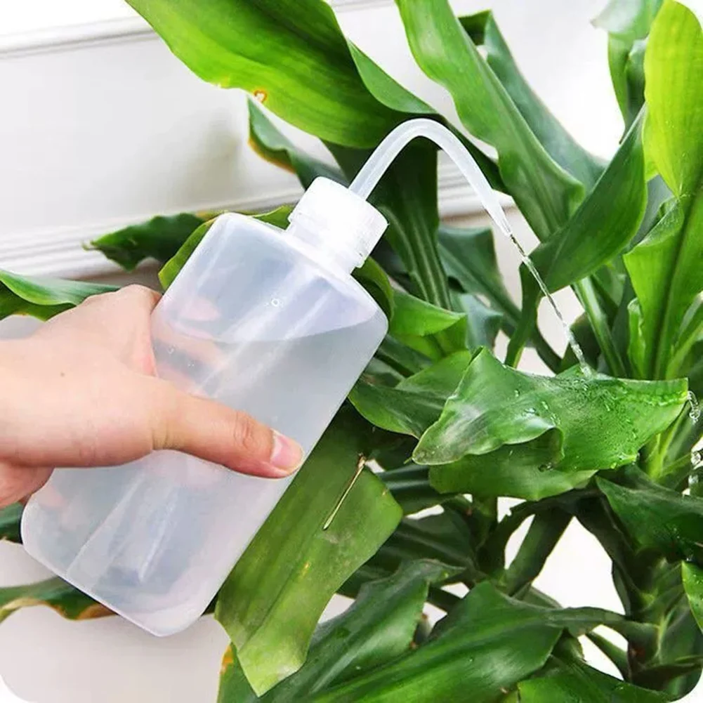 

150/250/500/1000ml Squeeze Bottle Succulent Potted Plant Watering Pot Elbow Narrow Mouth Long Tube Watering Can Liquid Container