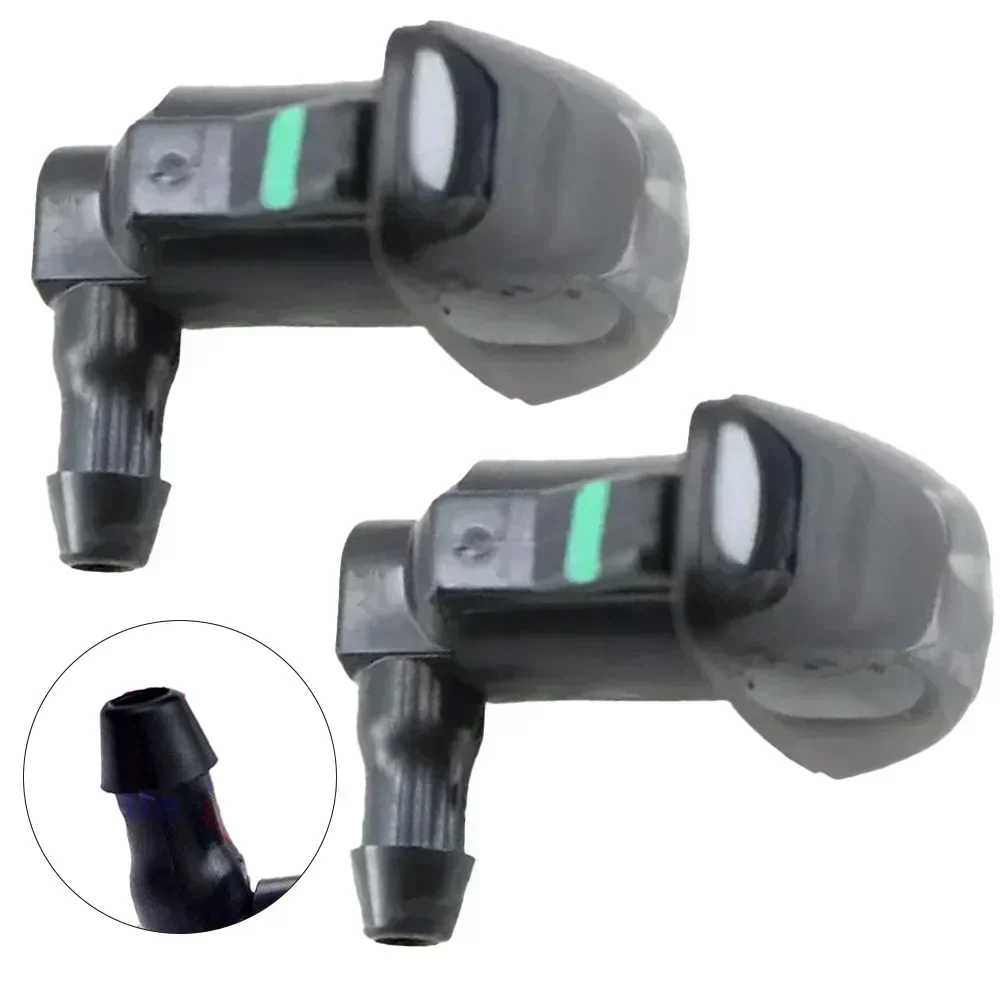 

1 пара для Toyota LAND CRUISER 80 серии HZJ распылительные форсунки для омывателя ветрового стекла, форсунки стеклоочистителя с двумя отверстиями 85381-30020-C1