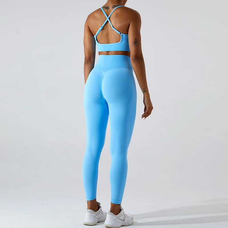2 0 бесшовные облачные комплекты для йоги женская одежда фитнеса спортзала