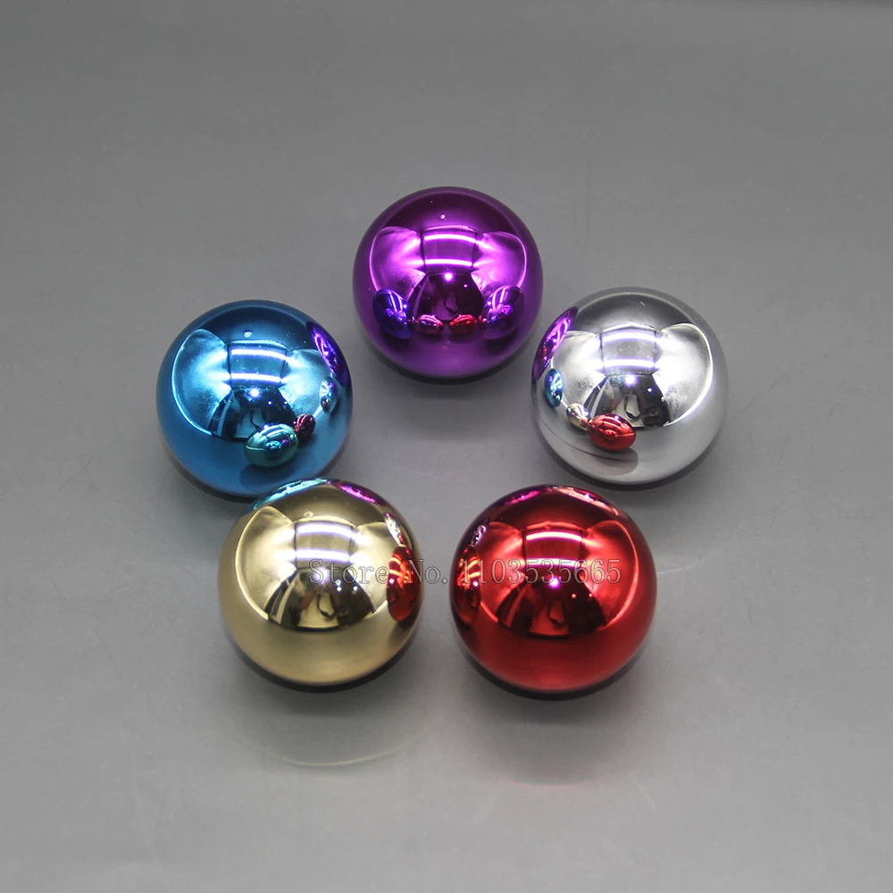 35 мм аркадная вершина хромированная Серебряная/Золотая/фиолетовая/синяя/красная