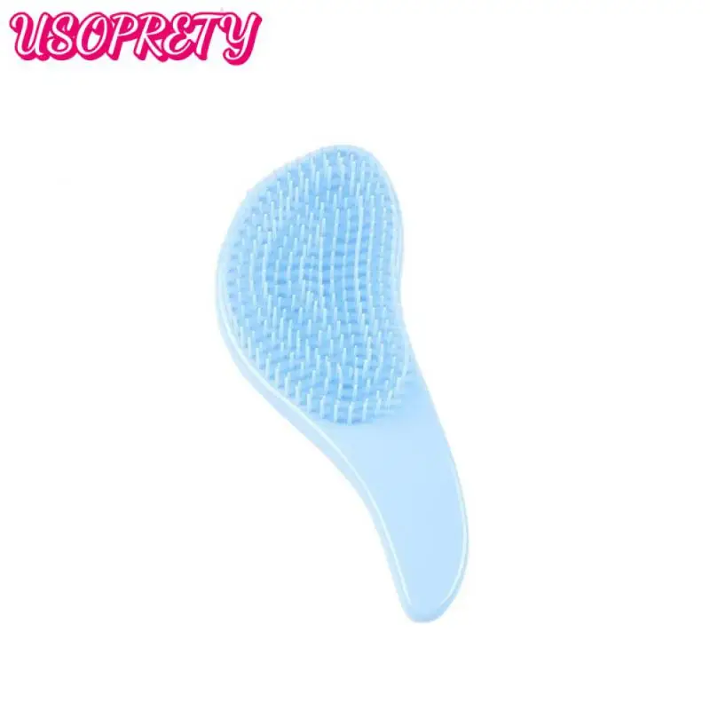 

Portable Anti-static Massage Hair Brush Straightening Brush Scalp Massager No Knot Hair Comb Barber Accesories Household