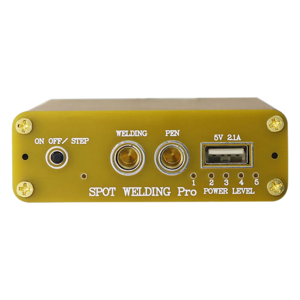 

18650 Handheld Battery Spots Welding Machine Type-C USB Two Recharging Interfaces with 2.1A Fast-Recharge Function