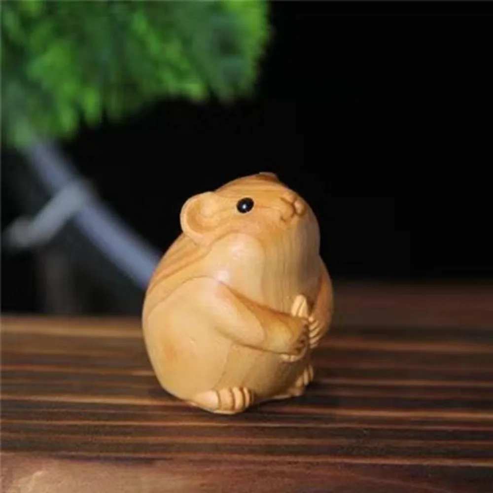 

Миниатюрные фигурки зодиака из дерева