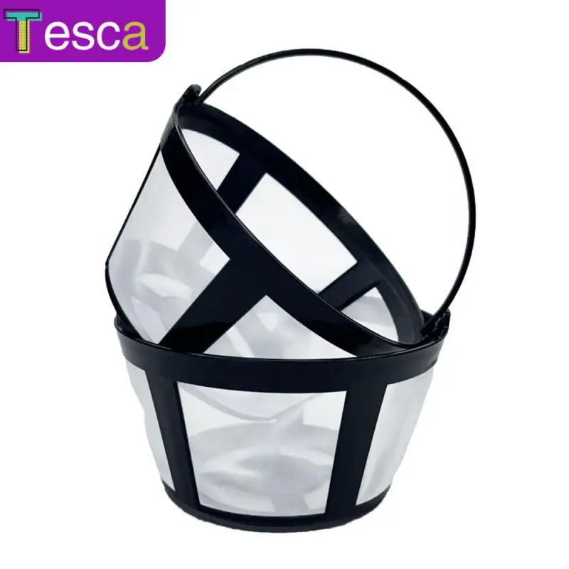 

Solid Permanent Basket Coffeeware Spoon Strainer Reusable Coffee Holder Mesh Filter High Temperature Resistant Nylon Style