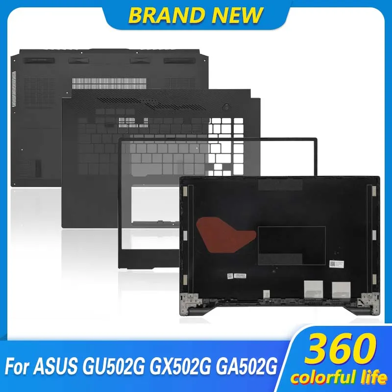 

Новинка, чехол для ноутбука ASUS ROG G15 15 GU502 GX502 GA502, задняя крышка ЖК-дисплея, передняя панель, Упор для рук, Нижняя крышка, верхняя и нижняя крышк...
