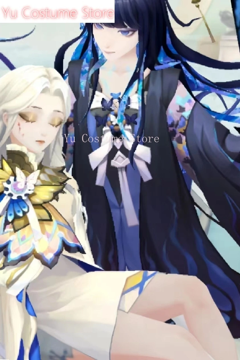 Yu костюм Onmyoji Shuangxidie косплей Cos Game аниме вечерние униформа Хэллоуин играть ролевая
