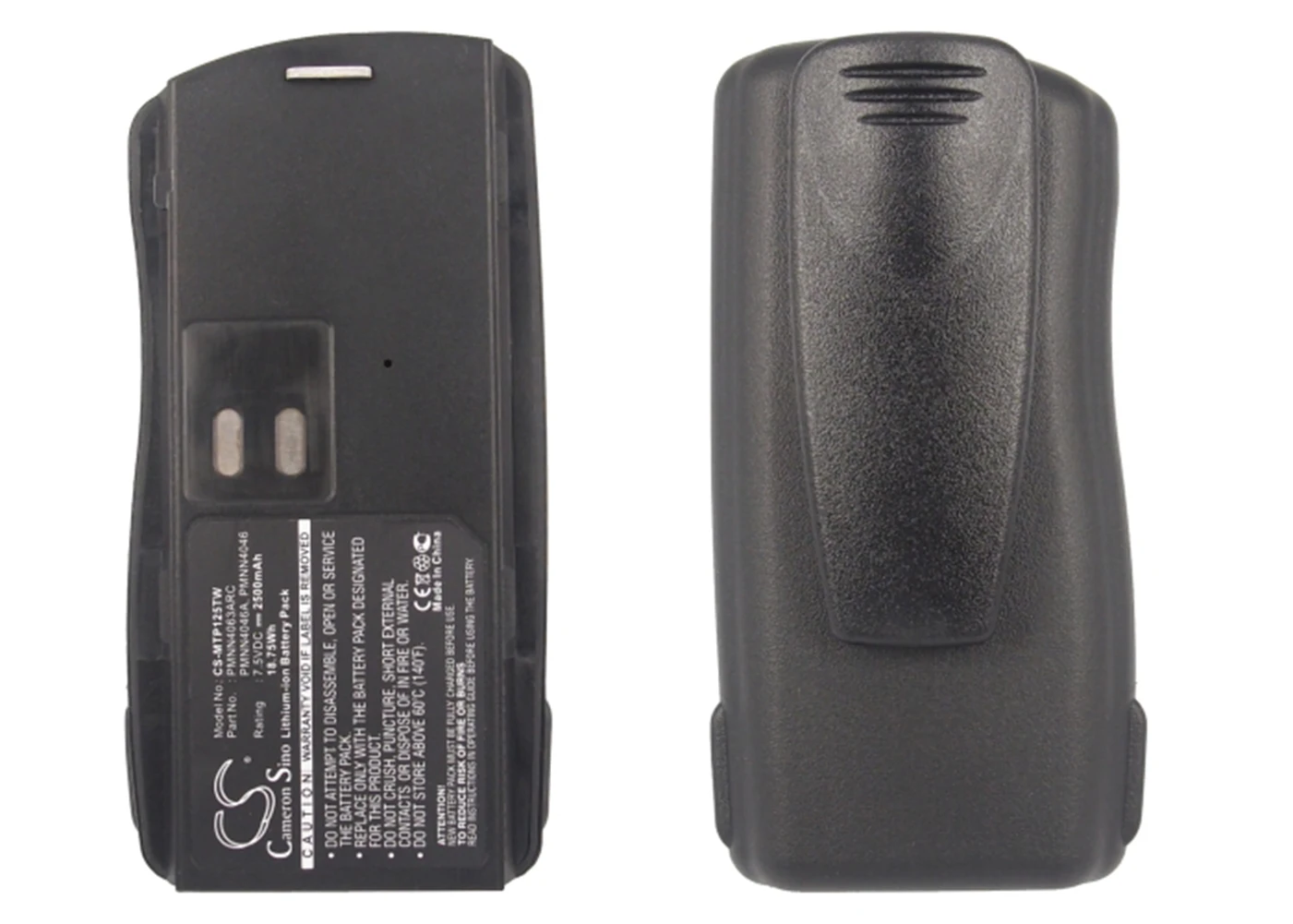 

Cameron Sino 2500mA Battery for Motorola AXU4100,AXV5100,BC120 PMNN4046,PMNN4046A,PMNN4046R,PMNN4063AR,PMNN4063ARC,PMNN4063BR