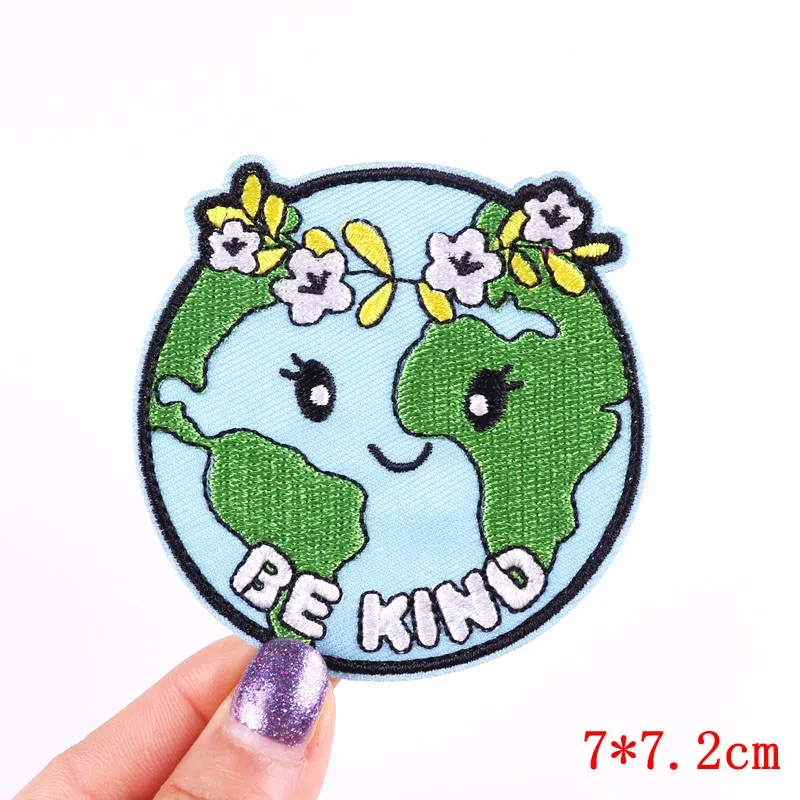 Нашивки с мультяшными надписями на одежде будьте добры железная нашивка