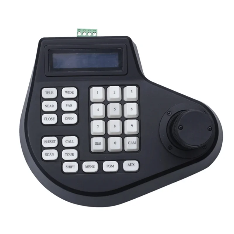 Мини-3D коаксиальный контроллер клавиатуры видеонаблюдения ЖК-дисплей 1 5 км