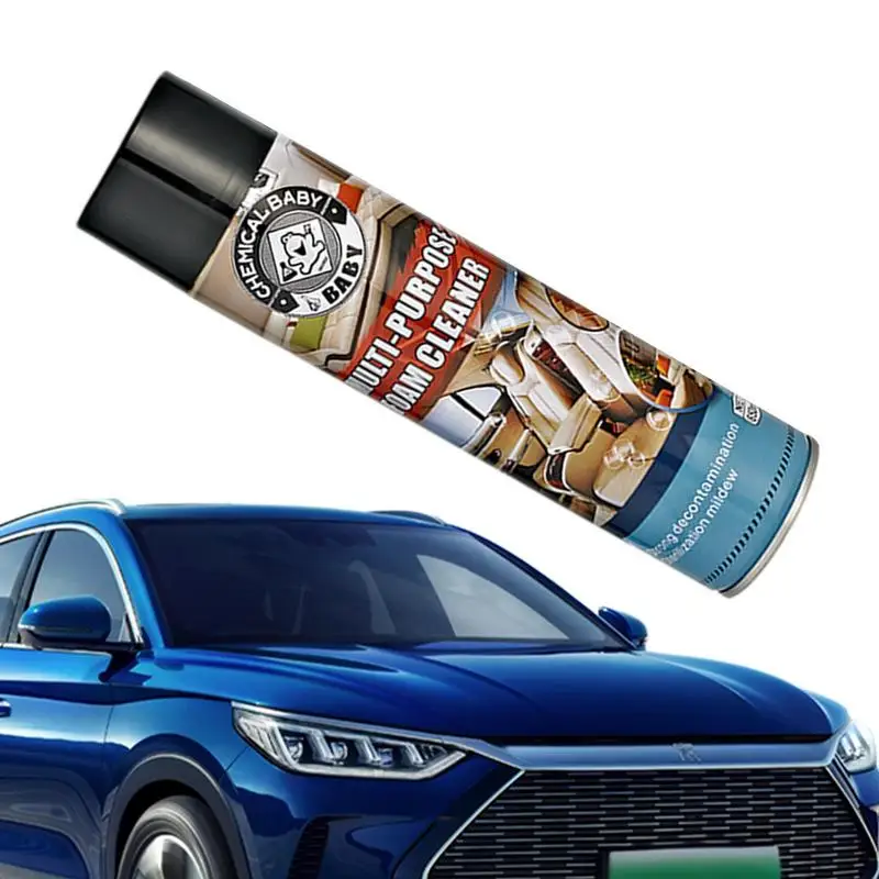 

Car Foam Cleaner Interior Spray Car Cleaning Restoring Spray Powerful Car Interior Stain Remover Automotive Interior Cleaner For