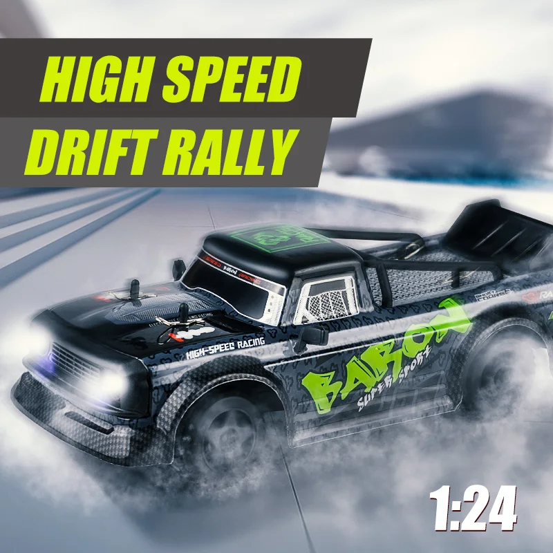

2022 Top Newest 2411 1/24 2.4G RC Cars With LED And 720P Camera 4WD Electric High Speed Outdoor Off-Road Drift Racing Truck