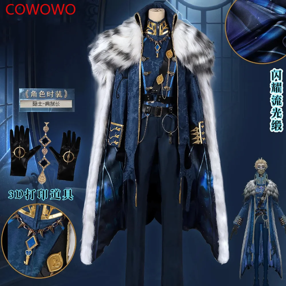 COWOWO Identity V Alva Lorenz Pustelnik Косплей Костюм Cos Game Аниме Вечеринка Униформа Хэллоуин