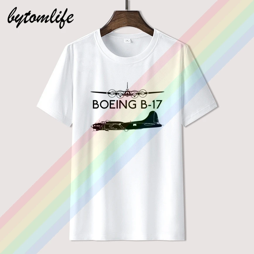 

Aeroclassic Silhouette Boeing B-17 Flying Fortress Aircraft T-Shirt