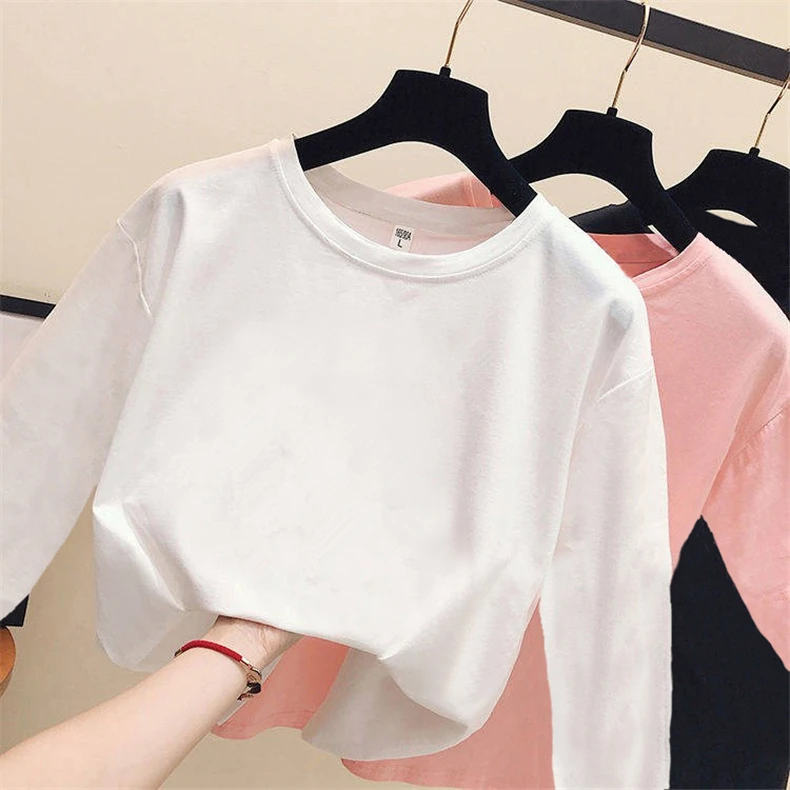 

Sweater Woman 2021new autumn and winter long sleeves with a slim bottom blouse half turtleneck sweater SBC772-SBC775