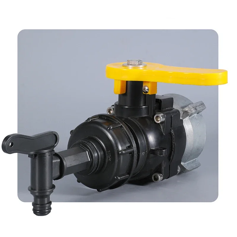 S60*6 крышка для переноса IBC фитинги клапана тонны 3/4 дюйма резьбовой пластиковый