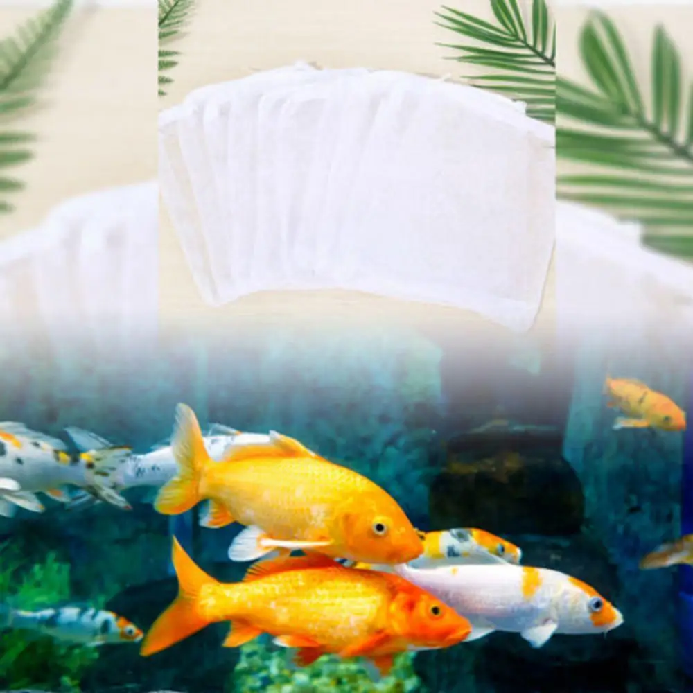 

Filtration Media Pet Products Filter Fish Tank Aquarium Accessories Aquarium Mesh Net Bag Pond Zippered Pouch