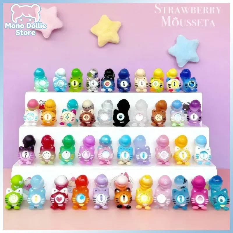 Фото Оригинальная серия Mystery Box Strawberry Mousseta Downy Prank Paradise: коллекционные фигурки, модные игрушки, подарочные наборы №1