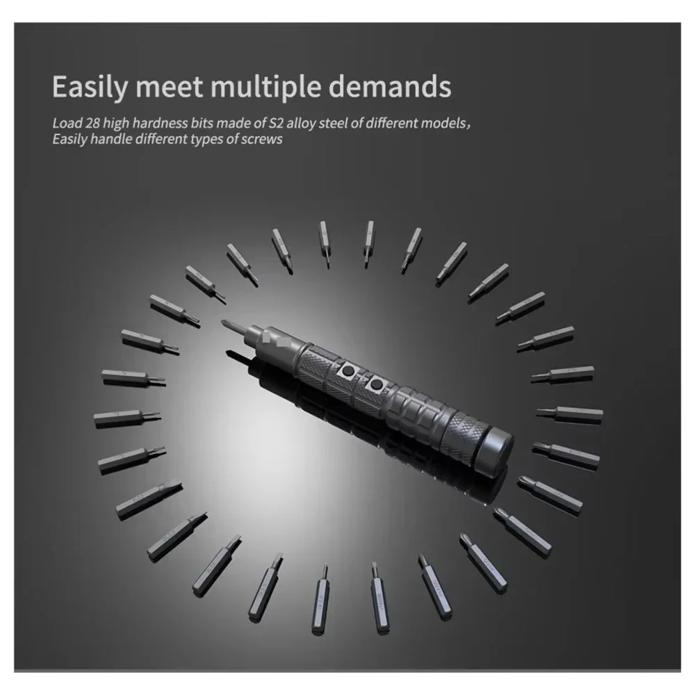 Набор электрических прецизионных отверток CreationSpace 3-ступенчатый крутящий момент