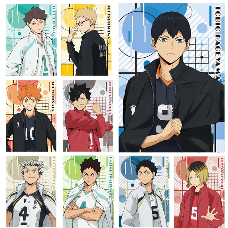 

Haikyuu Anime Canvas Paintings Character Volleyball Boy Posters and Prints Wall Art Pictures for Living Room Wall Decor Cuadros
