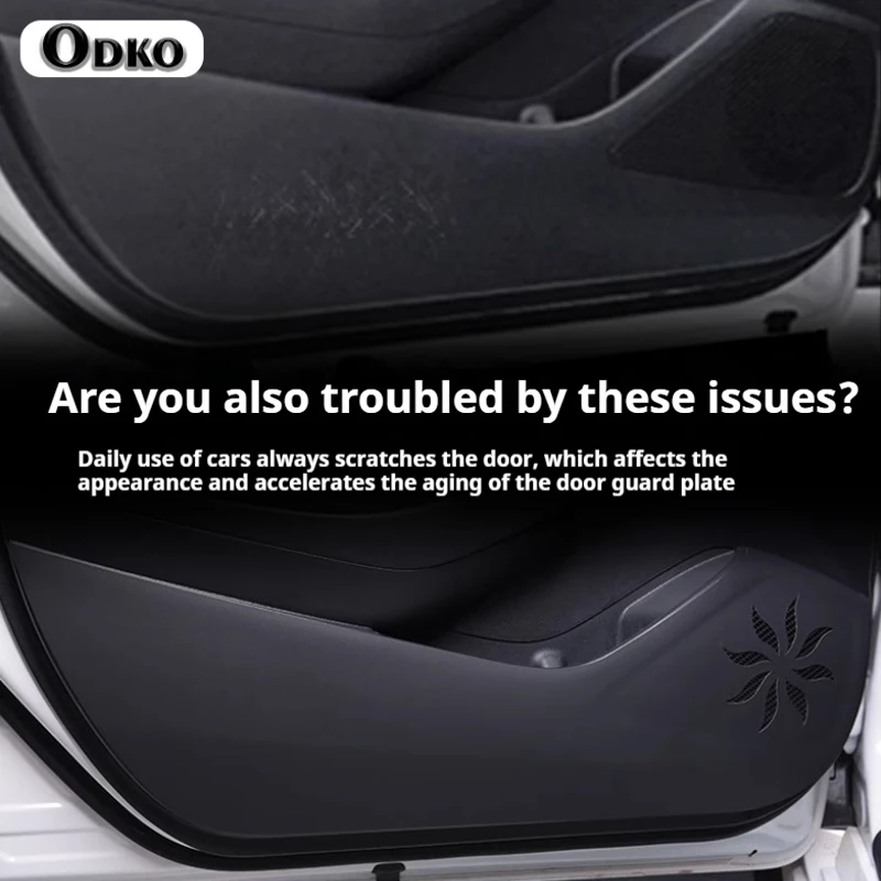 4 шт. для Xpeng P7 2022 2023 2024 защитная накладка автомобильной двери Противоударная