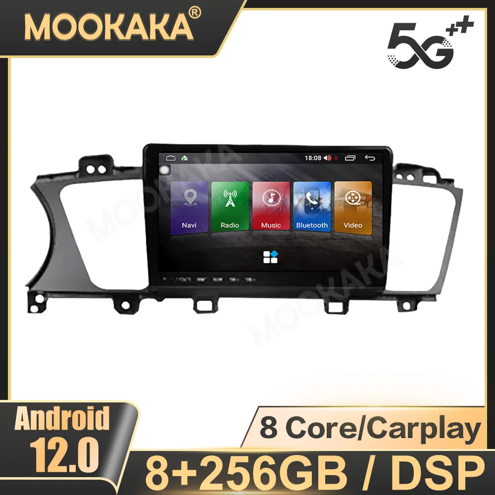 

Car Stereo Carplay Android 12 For Kia K7 2013-2017 Navigation Multimedia Player Touch Screen Stereo Head Unit