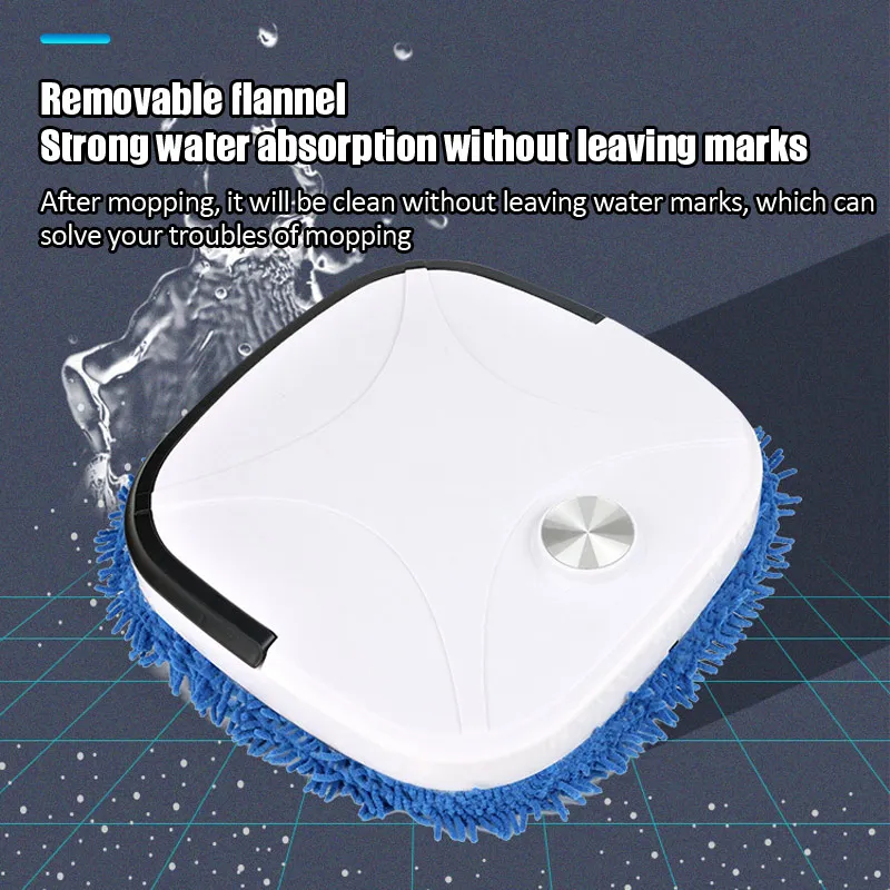 Робот-швабра с УФ-лампой для уборки домашних животных |