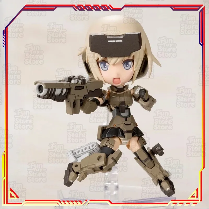 Фото Коллекционная сборная модель аниме-фигурки Kotobukiya Qpmini Goryu Frame Arms Girl №4