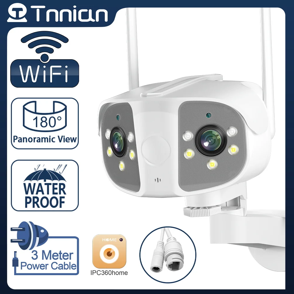 

IP-камера Tnnian, 4K, 8 Мп, Wi-Fi, 180 °